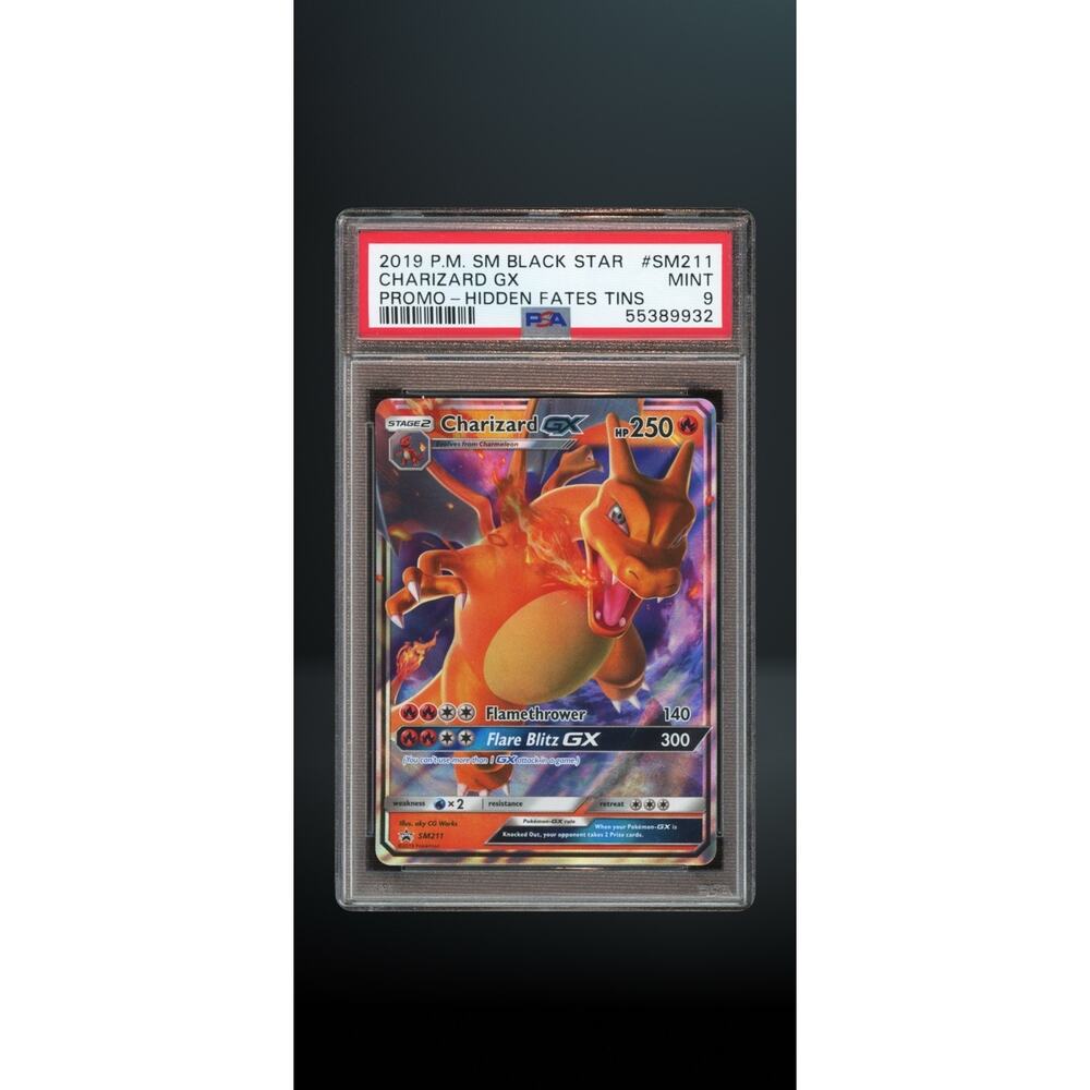 Charizard GX SM211 Holo Black Star Promos Ultra Rare 2019 Pokémon PSA 9